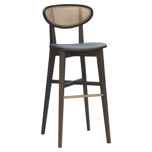 Ruby Rattan Barstool